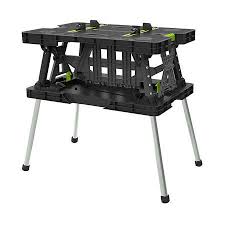 Keter Folding Work Table With Mini Clamps Sam S Club In 2020 Keter Folding Work Table Portable Work Table Work Table