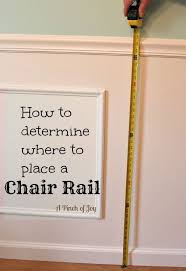 Not only does a chair rail protect your walls from furniture, but it can be a creative addition to your interior design, as well. A Chair Rail Adds Interest And Polish To Any Room Bringing Instant Character And Definition The Term M Chair Rail Chair Rail Molding Chair Rail Paint Ideas