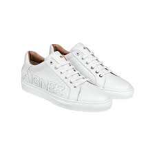 David Sneaker With Aigner Logo White
