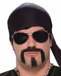 Synthetic Tough Guy Goatee Set
