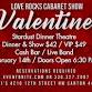 Love Rocks Valentines Dinner & Cabaret Show Live Band event image