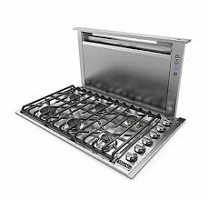 Induction cooktops with downdrafts and different downdraft units may be challenging to set up so be certain to understand what you're doing before the substances utilized in the building of a cooktop with downdraft ventilation are crucial as they determine the overall durability and general operation. Vdd5480ss Viking 48 Built In Professional 5 Series Downdraft Ventilation System Stainless Steel