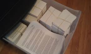 For example, if you are using index cards to create flash cards for a child, you may want to use a colorful text. Old Fashioned Index Cards The Junto