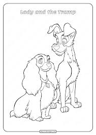 Find all the coloring pages you want organized by topic and lots of other kids crafts and kids activities at allkidsnetwork.com Printable Lady And The Tramp Coloring Pages 07