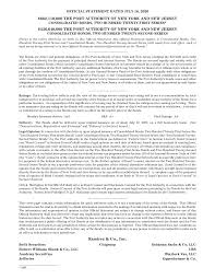 The port authority of new york and new jersey (panynj; Https Www Panynj Gov Content Dam Corporate Consolidated Bonds 26 Notes Pdfs Port Authority Os Series 221 222 Pdf