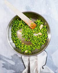5 Minute Shelled Edamame Recipe A Couple Cooks Recipe In 2020 Edamame Recipes Shelled Edamame Recipe Couple Cooking
