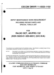 Prc 132 Depot Maintenance Manual Manualzz Com