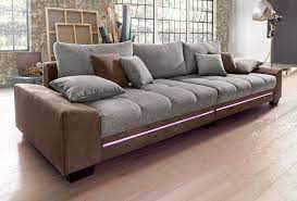 Verkaufe ein big sofa oder mega sofa in guten zustand. Nova Via Big Sofa Wahlweise Mit Kaltschaum 140kg Belastung Sitz Und Bluetooth Soundsystem Sowie Rgb Led Beleuchtung Online Kaufen Otto