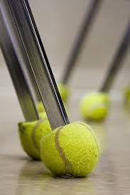 Apparently you can retrieve them with a tennis ball. Upcycling Or Reusing Old Tennis Balls Yes