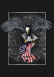 The national wildlife federation's family of magazines include: Hand Drawn Of Eagle Holding Colorful American Flag Isolated On Black Background Sketch Of Eagle Holding American Flag For Symbol Logo Or Wallpaper Isolated On White Grunge 1953141 Vector Art At Vecteezy