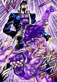 Jojo S Bizarre Adventure Jotaro Kujo Star Platinum Jojos Bizarre Adventure Jotaro Jojo Anime Jojo Bizzare Adventure