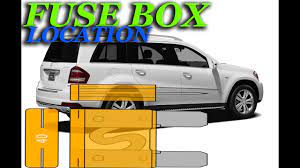 Skip to content fuse box diagrams Fuse Box Location On A 2007 2012 Mercedes Gl350 Youtube
