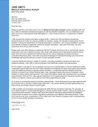 Essay credit portfolio analyst cover letter writing service to the rescue. Medical Informatics Analyst Resume