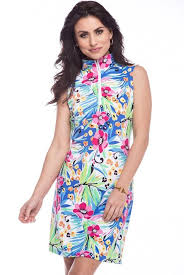 Ibkul Sleeveless Mock Neck Summer Dress Annie Dresses Summer Dresses Lily Pulitzer Dress
