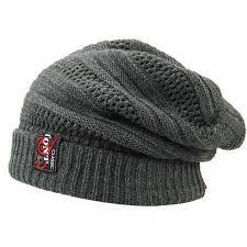 2016 New Knitted Mens Winter Hat For Men Wool Skullies Beanie Hats Bonnet Hip Hop Warm Cap Winter Hats For Men Mens Winter Hat Knit Hat For Men