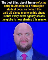 Vice president's bald look controversy