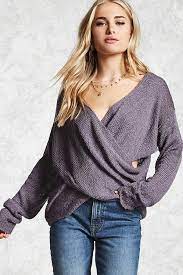 Love This Crossover Sweater Myway Sponsored Mystyle Crossover Sweater Sweaters Womens Clothing Tops
