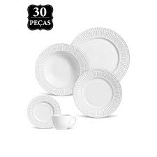 Compre jogos de jantar na dafiti brasil. Aparelho De Jantar E Cha Porto Brasil Roma 30 Pecas 42 Pecas Pontofrio 8170040
