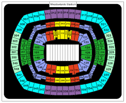 Seating Chart Meadowlands Ny Giants Metlife Stadium