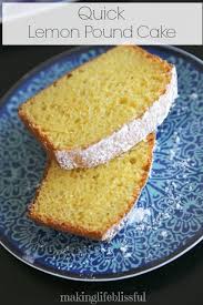 I used the ingredients as listed, except i used the full lemon worth of zest so probably 1.5 t in the cake itself and 1 t in the glaze. Quick Lemon Pound Cake Making Life Blissful
