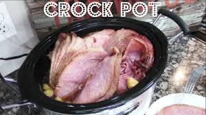 The glaze gives the ham a great flavor and color, too! How To Make Crock Pot Brown Sugar Pineapple Ham Youtube