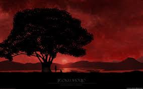 Black wide cat eye with background, fairy tale woman with tiny long hand, praying mantis taking a lunch together, ghost with rotten nose with monochrome colour and others. 2971318 Enma Ai Anime Girls Anime Sunset Red Background Trees Bonsai Wallpaper Cool Wallpapers For Me