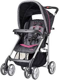 Evenflo Travel System Stroller Car Seat Carrier Newborn Baby Girl Pink Bundle Newborn Stroller Travel System Stroller Travel System