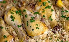 Riz Avec Cuisse De Poulet Au Cookeo Recette Cookeo Facile En 2020 Plat Avec Du Riz Cuisses De Poulet Cookeo Recette