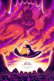 Movie Poster Movement Disney Aladdin Aladdin Movie Disney Art