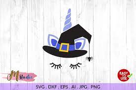 Download Unicorn Witch Svg For Silhouette Cameo Or Cricut 132661 Cut Files Design Bundles