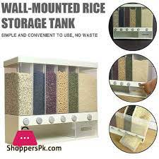 Keeps tape and pen handy, yet out of the way. Buy 6 In1 Kitchen Wall Mounted Cereal Dispenser Dry Food Storage Container New At Best Price In Pakistan