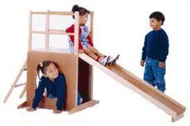 Diy Ideas Kid Slide Climber Unknown Source Kids Slide Tree House Diy Toddler Slide