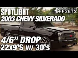 Trocas tumbadas lo mas nuevo. Spotlight 2003 Chevy Silverado 4 6 Drop 22x9 30 S And 30 S Youtube