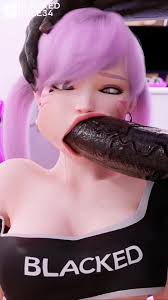 Blacked D.Va - Arousing Hana Song Porn and 3D Lewds