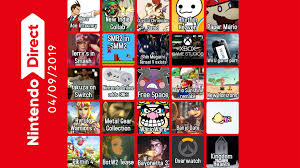 Lift your spirits with funny jokes, trending memes, entertaining gifs, inspiring stories, viral videos, and so much more. Nintendo Wire S September 2019 Direct Bingo Card Nintendo Wire