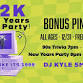 Y2K New Years Eve Party at Bonus Pints!!! event image