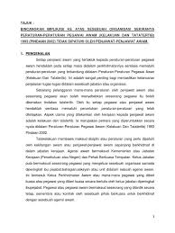 Peraturan tatakelakuan & tatatertib pegawai awam. Implikasi Melanggar Peraturan