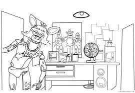 Select from 32364 printable crafts of cartoons nature animals bible and many more. Five Nights At Freddys Coloring Pages Games Printable 2021 0227 Coloring4free Coloring4free Com