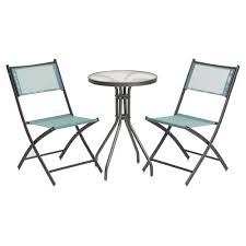 Black garden parasol when the wind picks up, and that's why you should remain confident that the umbrella can withstand rough weather. Wilko Folding Textilene Bistro Set Outdoor Furniture Sets Bistro Set Garden Furniture