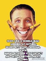 Okay, ready to socialize in the accepted manner...