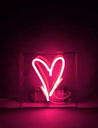 Neon Heart Neon Signs Neon Quotes Neon Lighting