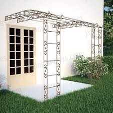 Pergola Adossee En Fer Pergola Pergola Fer Kiosque Jardin