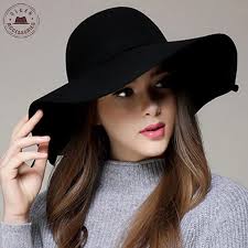Chapeau Bán Giày Fedora Nón Rộng Vành Mái Vòm Mũ Quàng Nam Len Cao Cấp Đĩa  Mềm Nữ Đen Cloche Nón