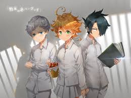 Ray x emma amv dont give up on me, magic glasses meme tpn mama ray emma e norman, perfect emma x ray, amv dont give up on me promised neverland ray x emma ot3, white dad shamed for. Emma Norman And Ray Yakusoku No Neverland Drawn By Bunnyking618 Danbooru