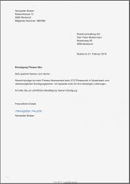 Detaillierte Fitness Kundigung Muster Lebenslauf Vorlage Kundigung Mietvertrag Vorlagen Word