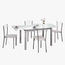 Encuentra ofertas de silla de cocina en tu ciudad. Mesa Con Sillas Blancas Cocina Estocolmo Kayla Merkahome Com