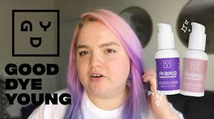Testing Good Dye Young I'm Bored Hair Makeup