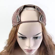 Wiged U Type Semi Matt Head Long Hair Big Wavy Hair Wig Hair Extensions  Stealth Traceless Receiving Replacement Wig,Dark Brownstealth Performance  ...