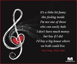 Even though this song is about betrayal, this quote is something that most people in love can associate with. Say I Love You With These 11 Music Love Quotes