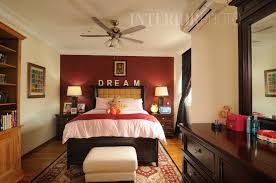 The large bed in this tarrytown remodel is something anyone would love to have. Stunning Furniture Marvelous Maroon Color Bedroom 47